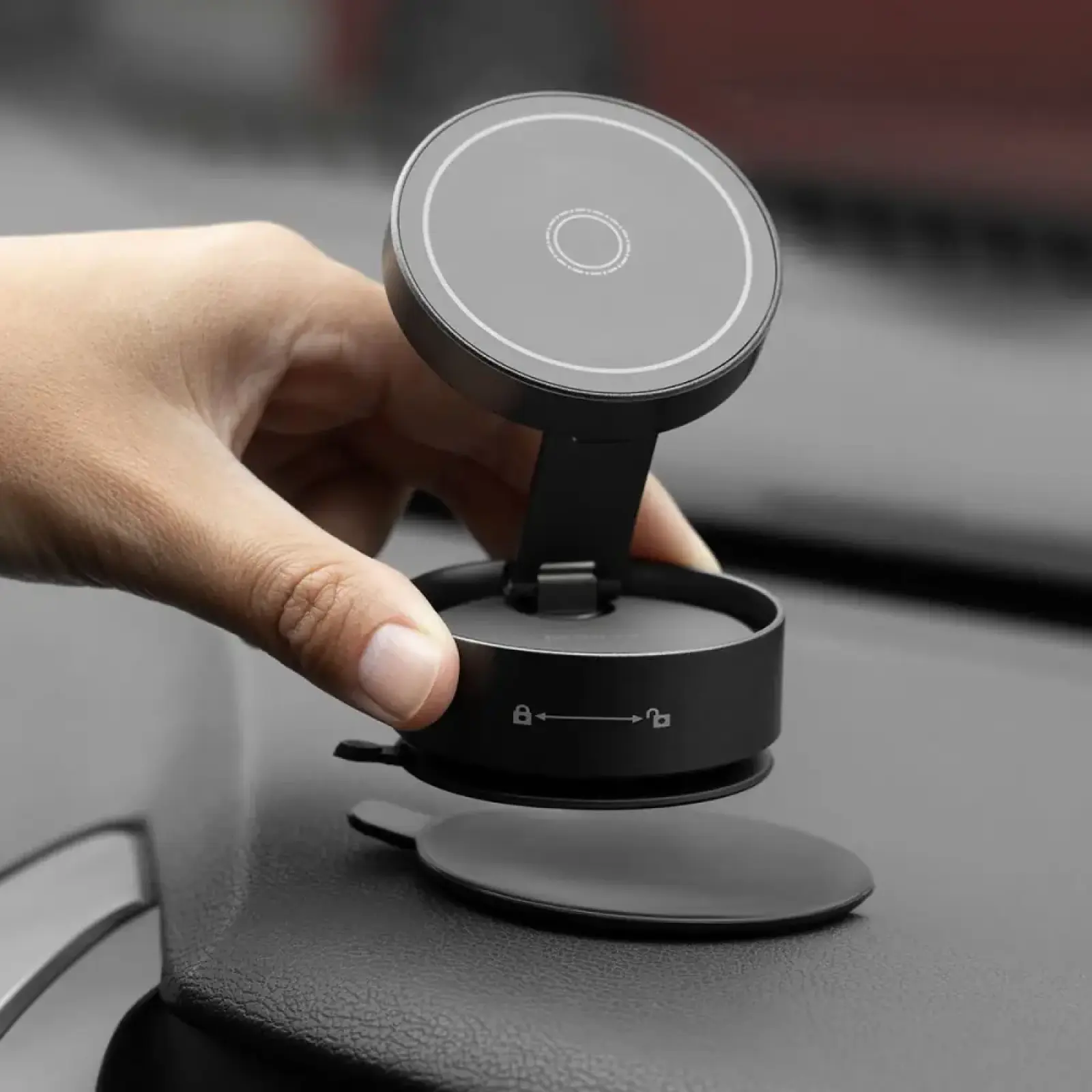 Автомобильный держатель Proove Griptor Sutction Type Universal Mount Gray (CHGRP0000003)