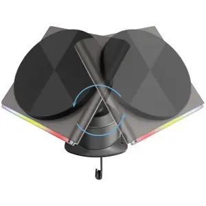 Автомобільний тримач Proove Neostorm Qi2 15W Gray (WHNS15002003)