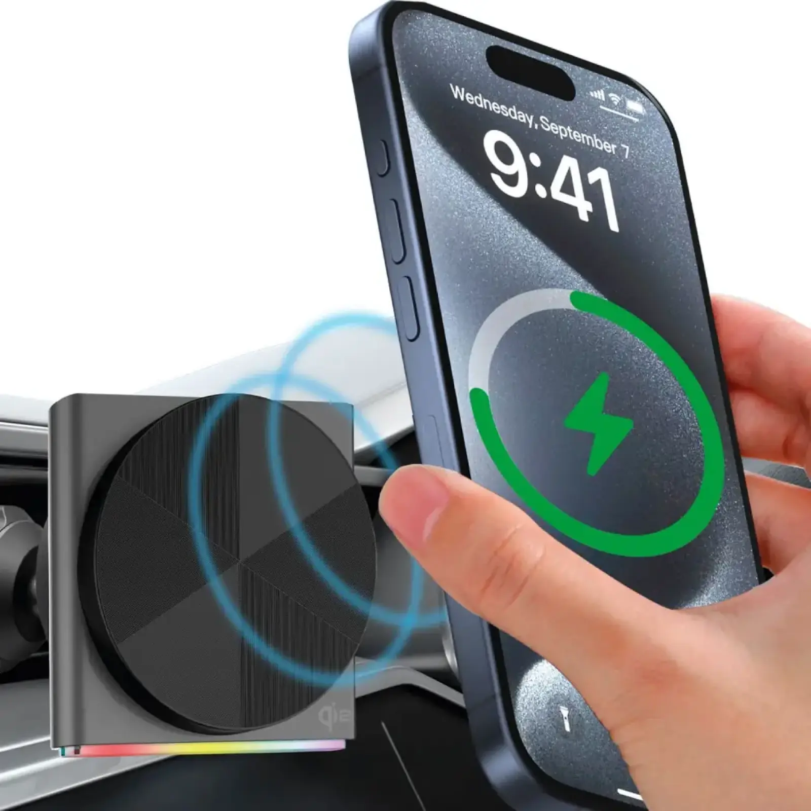 Автомобільний тримач Proove Neostorm Qi2 15W Gray (WHNS15002003)