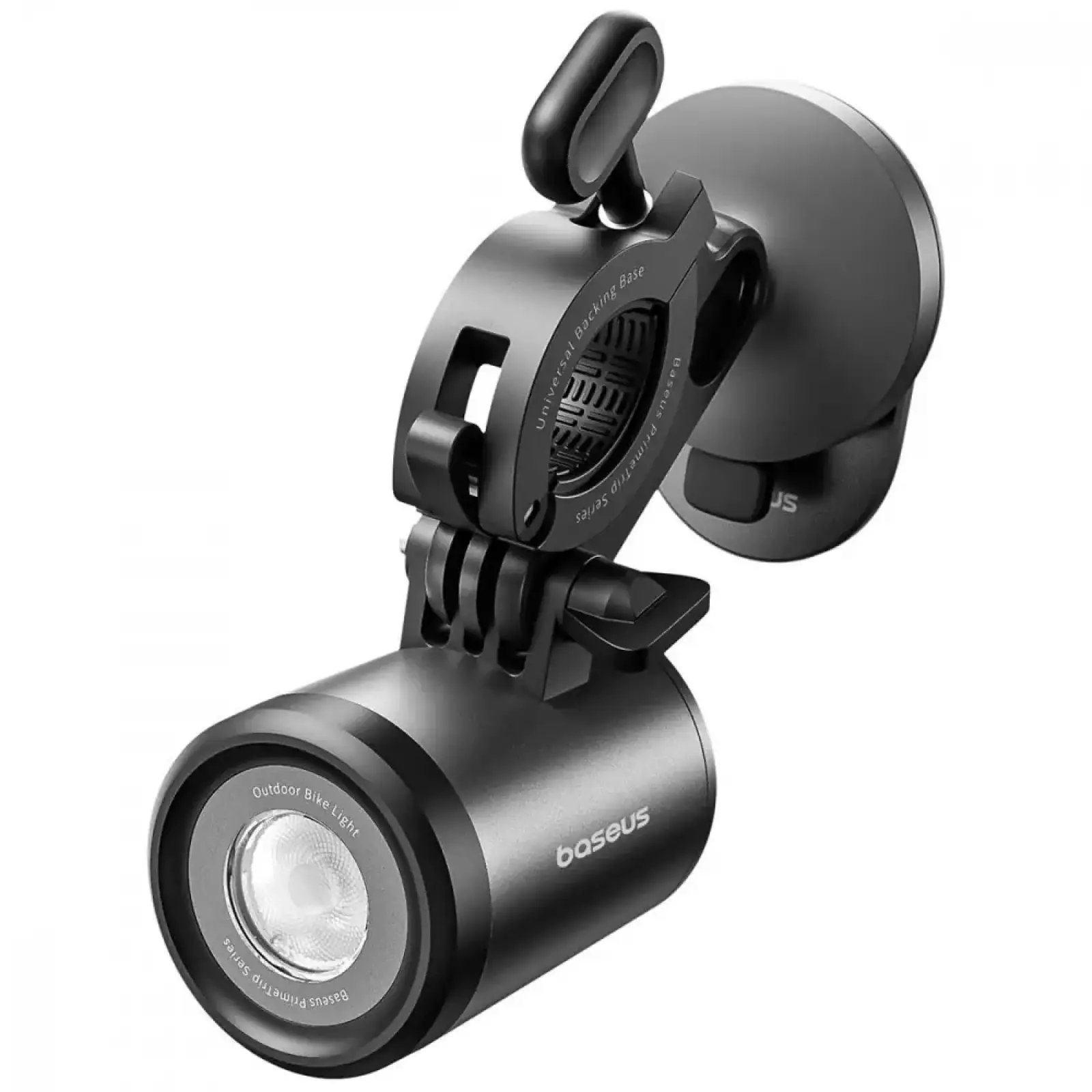 Тримач для велосипеда Baseus PrimeTrip Series Dual-Color Bike Light 2-in-1 Black