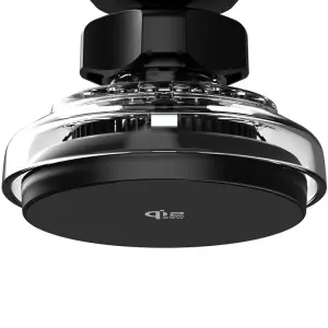 Автодержатель Proove Light Crystal Qi2.2 25W Gray (WHLC25002003)