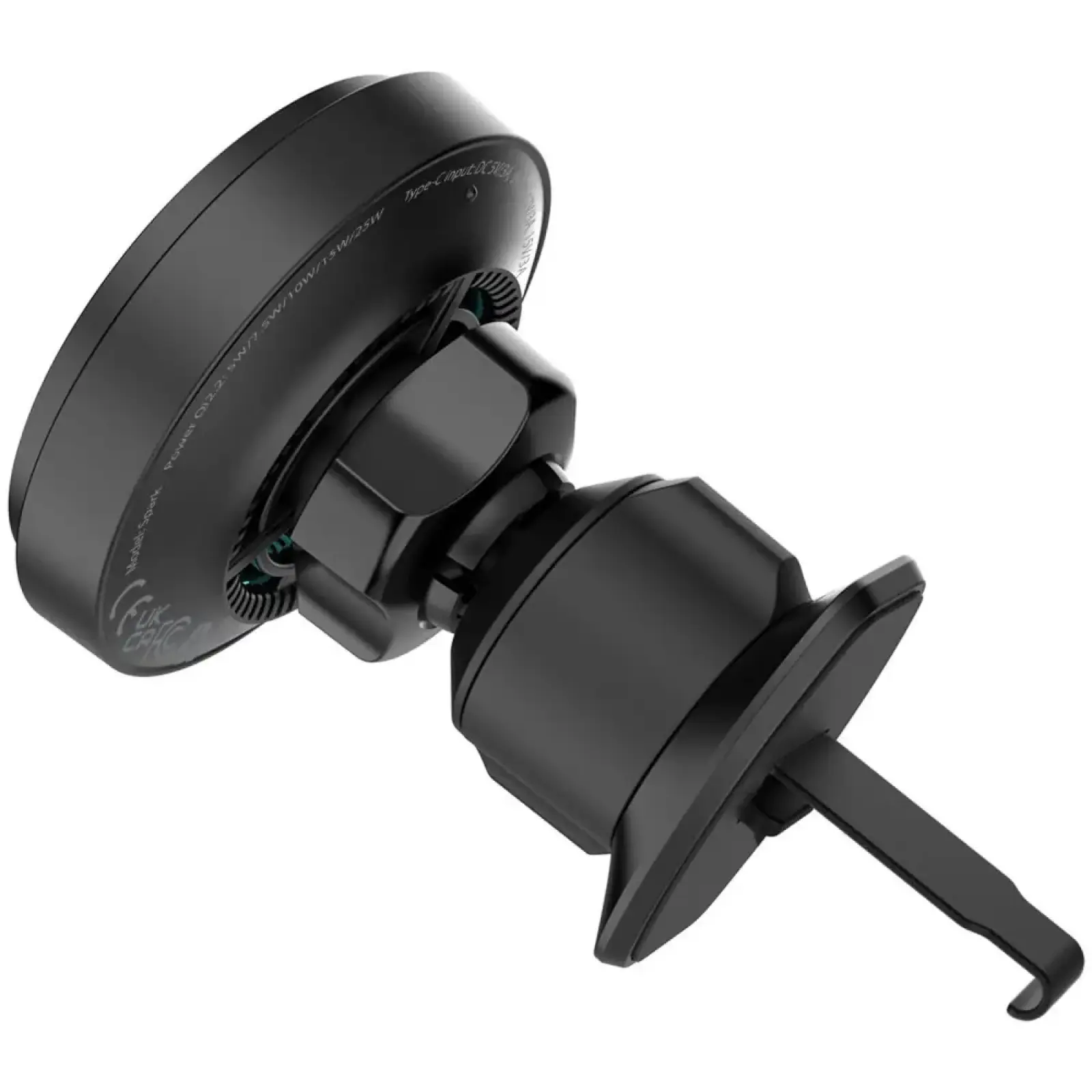 Автомобільний тримач Proove Spark Qi2.2 25W Black (WHSQ25002001)