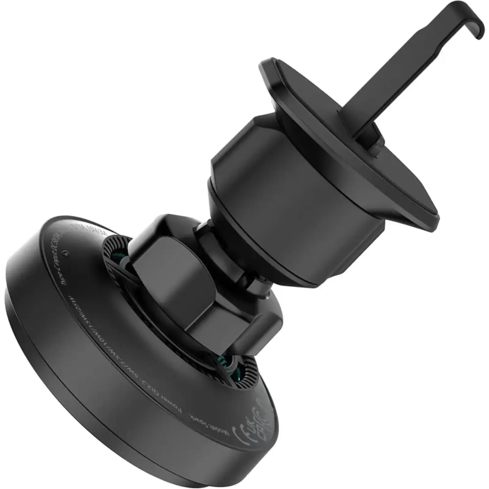 Автомобільний тримач Proove Spark Qi2.2 25W Black (WHSQ25002001)