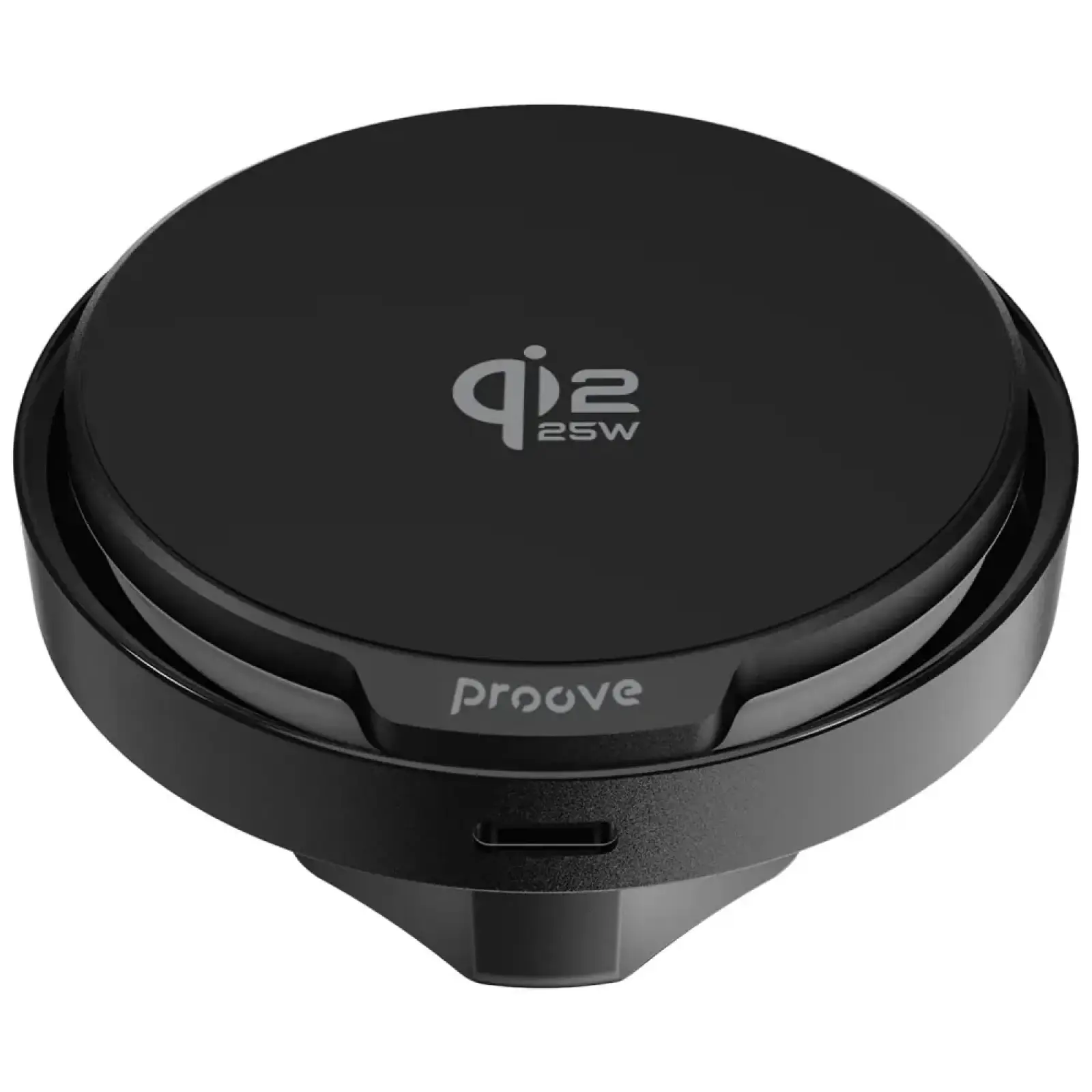Автомобільний тримач Proove Spark Qi2.2 25W Black (WHSQ25002001)