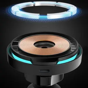 Автомобільний тримач Proove Spark Qi2.2 25W Black (WHSQ25002001)