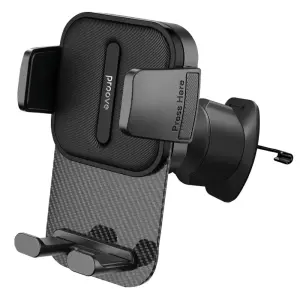 Автодержатель Proove Carbon Clamp Air Outlet Car Mount Black (CHCNA0000001)