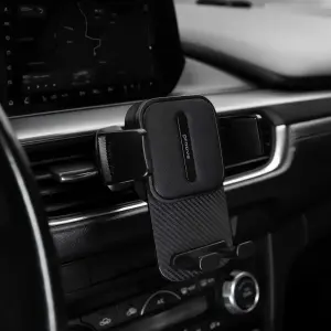 Автодержатель Proove Carbon Clamp Air Outlet Car Mount Black (CHCNA0000001)