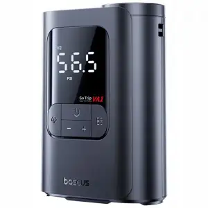 Автомобільний насос Baseus GoTrip VA1 Super Mini 80W 5000mAh Black