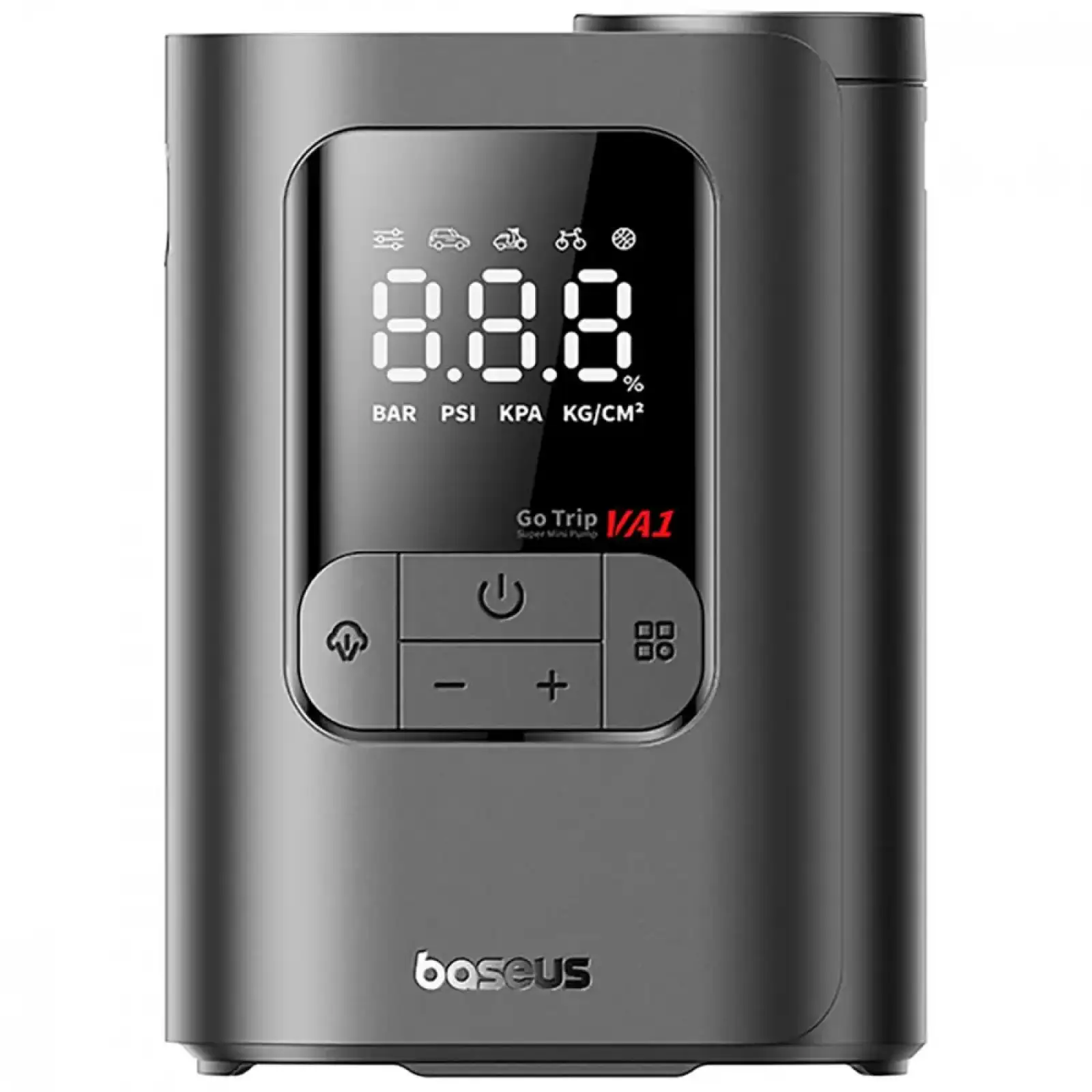 Автомобильный насос Baseus GoTrip VA1 Super Mini 100W (Wired) Black