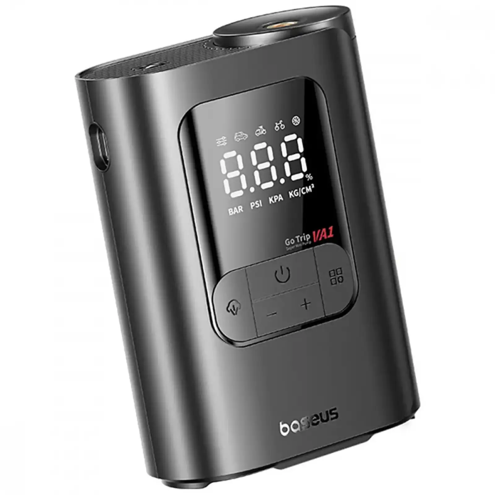 Автомобильный насос Baseus GoTrip VA1 Super Mini 100W (Wired) Black