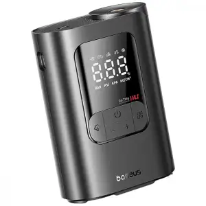 Автомобильный насос Baseus GoTrip VA1 Super Mini 100W (Wired) Black