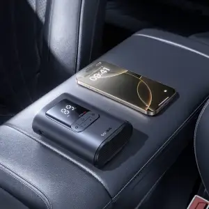 Автомобильный насос Baseus GoTrip VA1 Super Mini 100W (Wired) Black