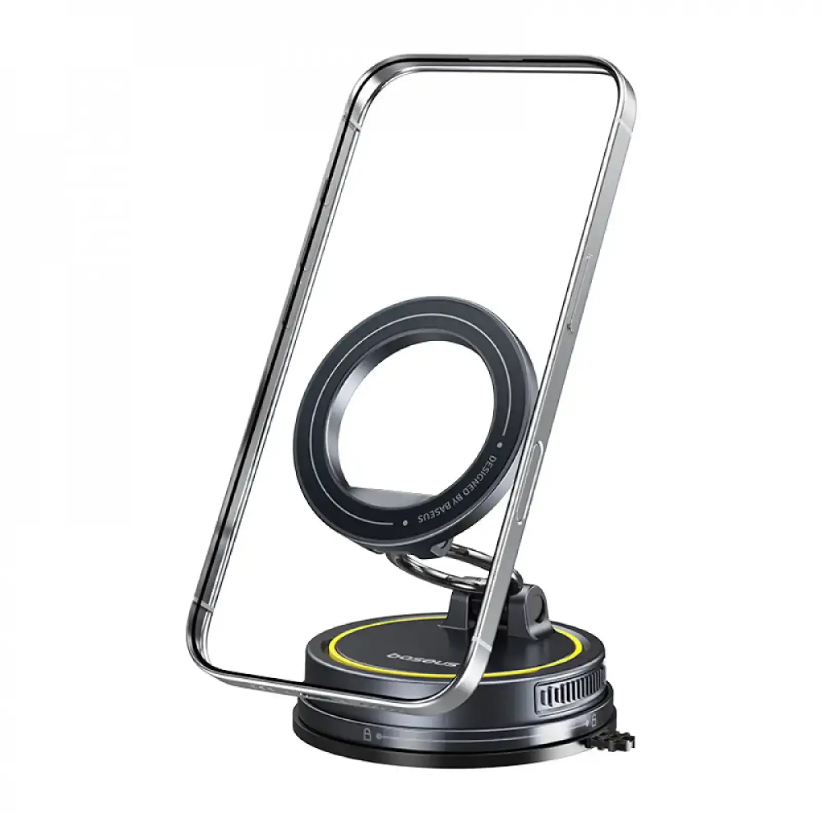 Автомобiльний тримач Baseus VC2 Flex Sutction Type Universal Mount Black