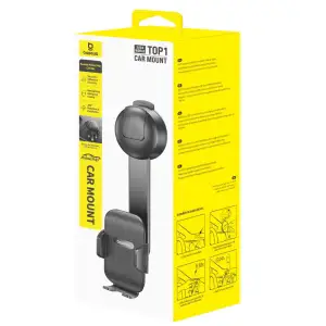 Автомобільний тримач Baseus PrimeTrip C03 Suction Type Car Mount Black