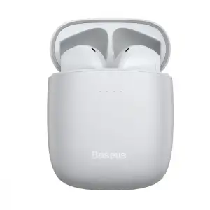 Беспроводные наушники Baseus W04 TWS White, NGW04-02