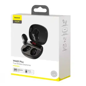 Беспроводные наушники Baseus WM01 Plus TWS White, NGWM010002