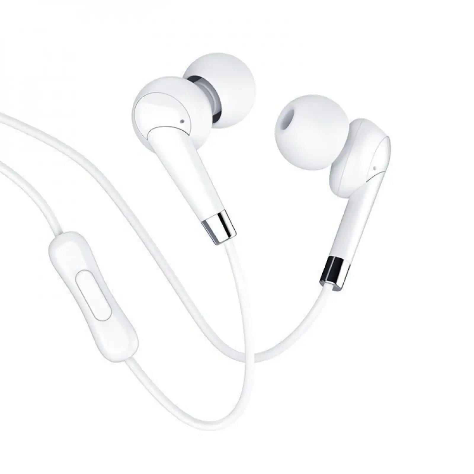 Наушники Hoco M58 Amazing Universal With Microphone White
