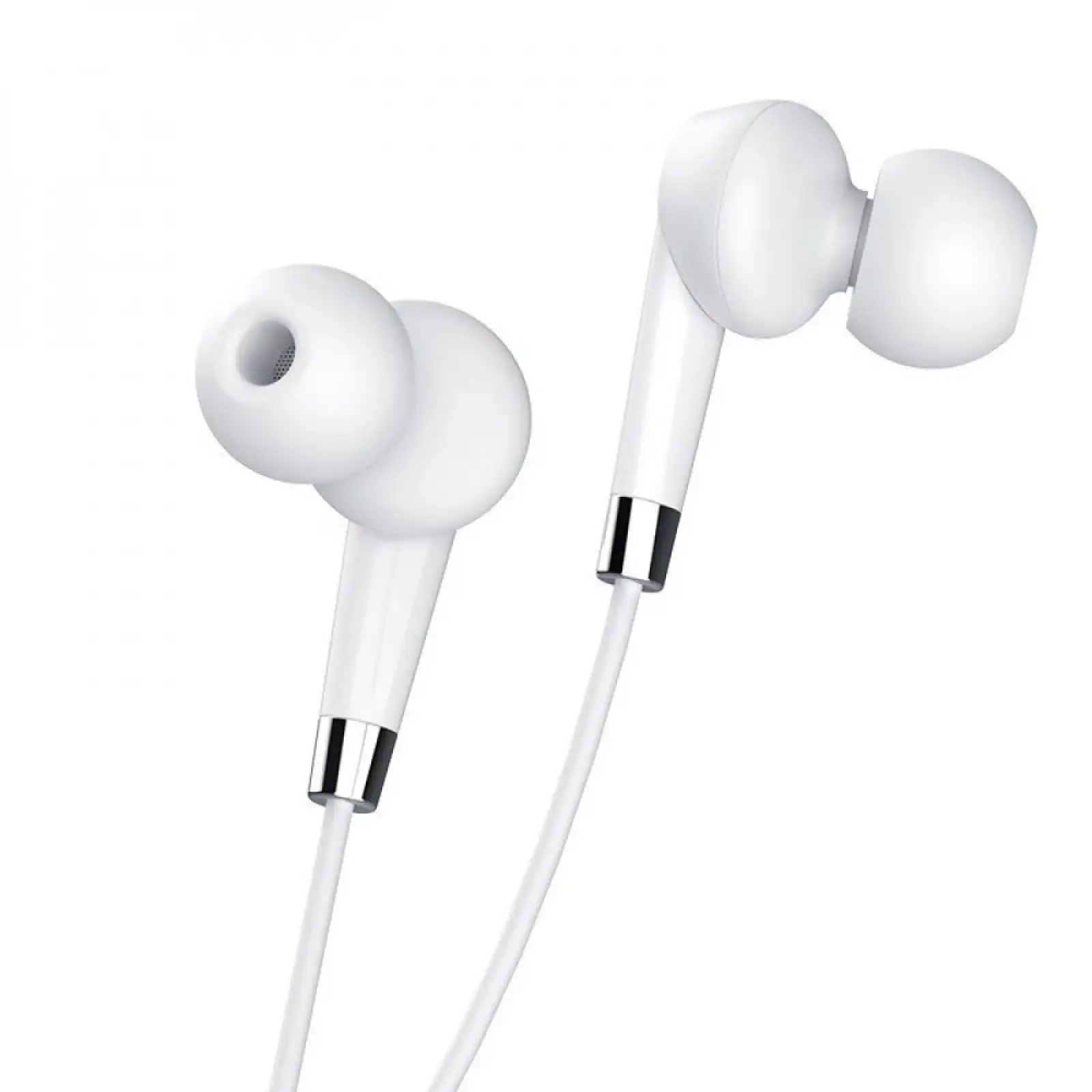 Наушники Hoco M58 Amazing Universal With Microphone White