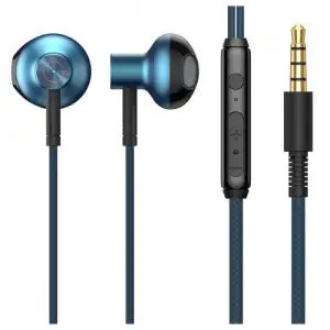 Наушники Baseus Encok H19 Wired Blue