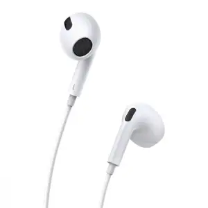 Наушники Baseus Encok Wired C17 (Type-C) White, NGCR010002