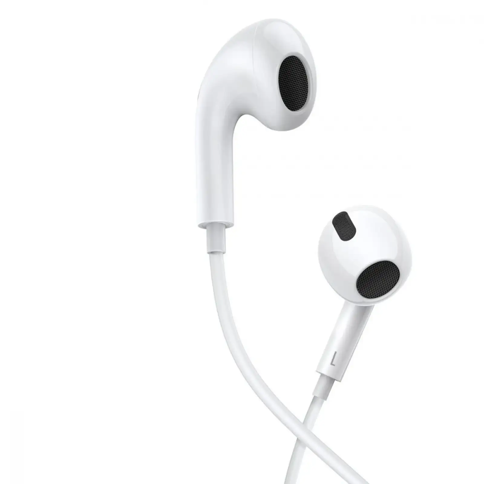 Наушники Baseus Encok Wired C17 (Type-C) White, NGCR010002