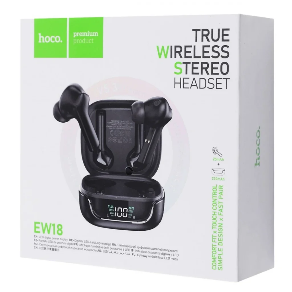 Бездротові навушники Hoco EW18 TWS Black