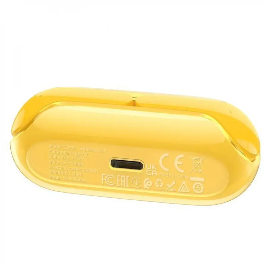 Бездротові навушники Hoco EW39 Bright TWS Yellow