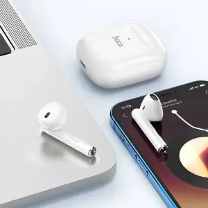 Беспроводные наушники Hoco EW19 Plus Delighted TWS White
