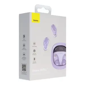 Беспроводные наушники Baseus Bowie WM02+ TWS Purple, NGTW280105