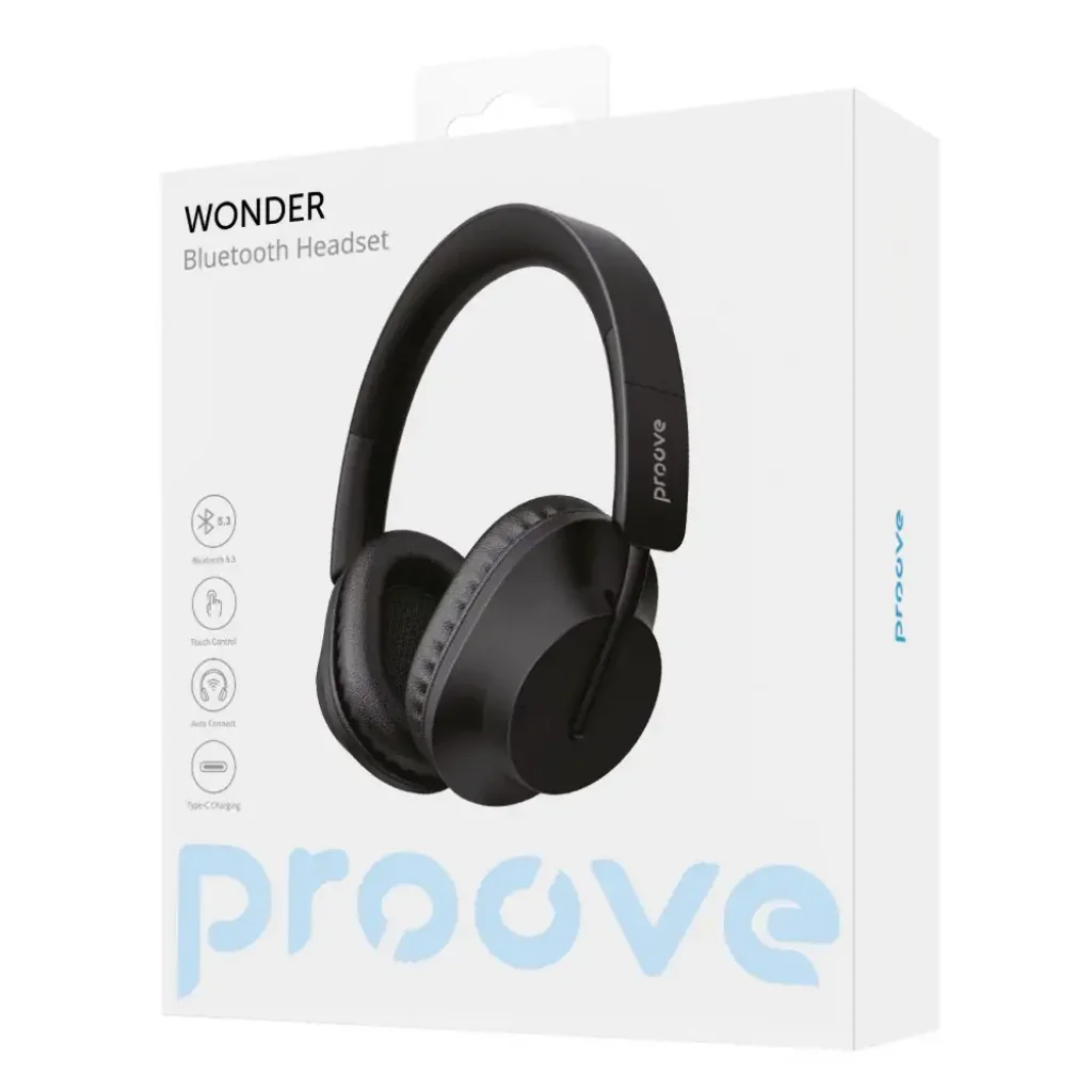 Бездротові навушники Proove Wonder Black HPWD00010001