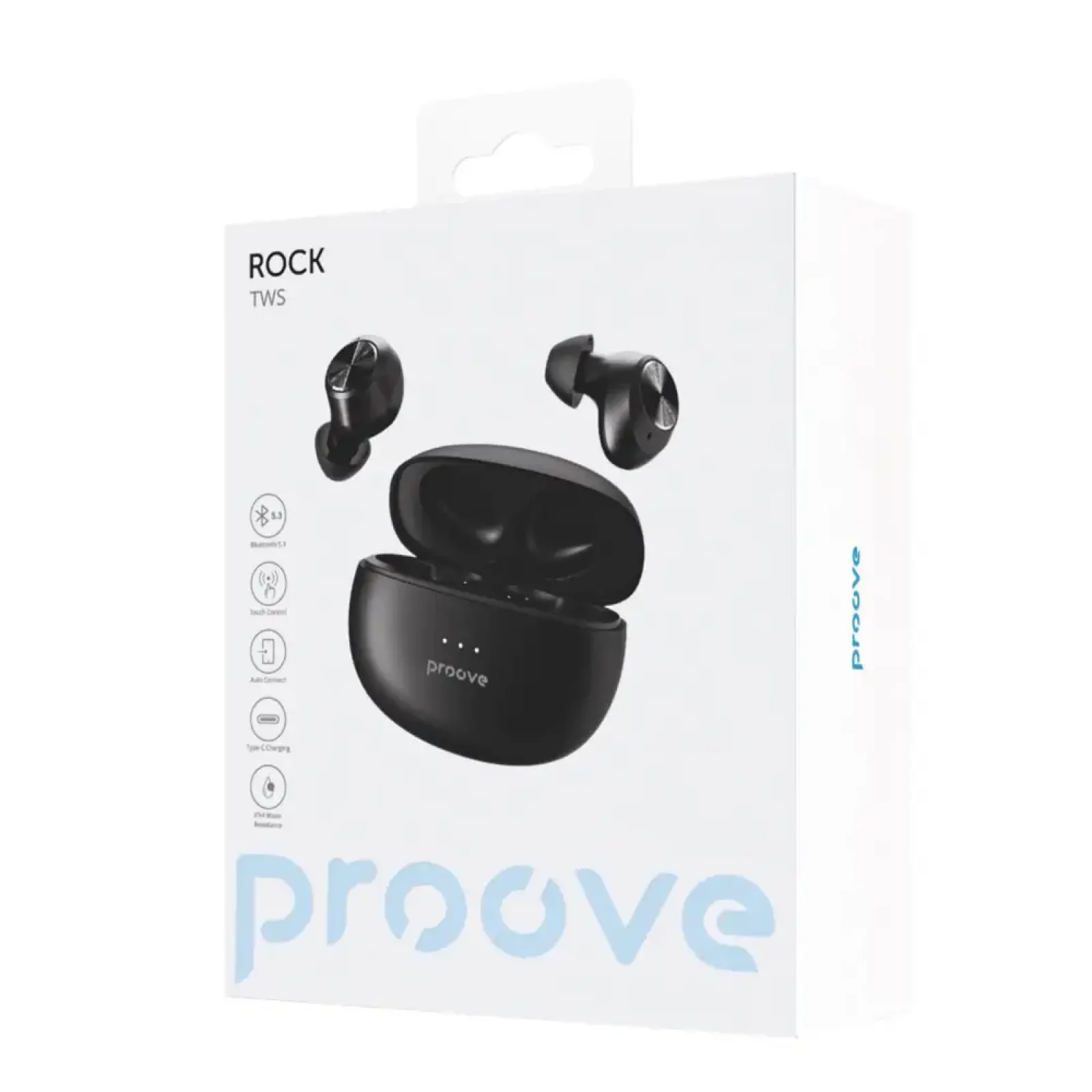 Бездротові навушники Proove Rock TWS White TWRC00010002