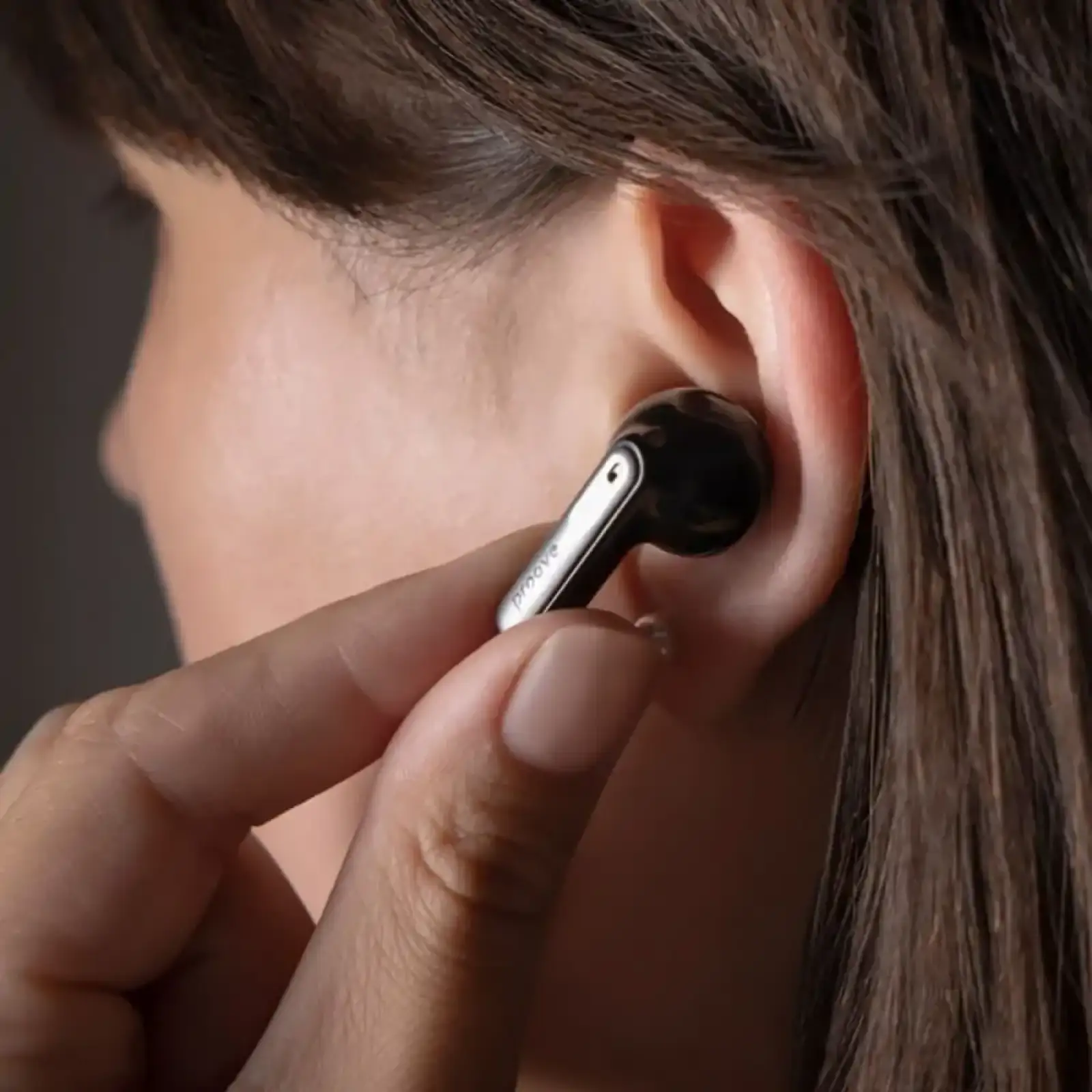 Беспроводные наушники Proove Thunder Buds TWS with ANC Gray, TWTB00010003