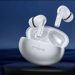 Беспроводные наушники Proove Thunder Buds TWS with ANC Gray, TWTB00010003
