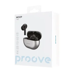 Бездротові навушники Proove Woop TWS with ANC Silver/Black TWWP00010006