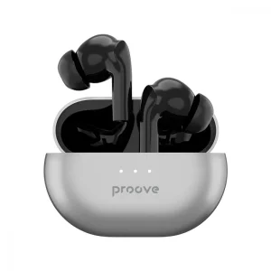 Бездротові навушники Proove Woop TWS with ANC Silver/Black TWWP00010006