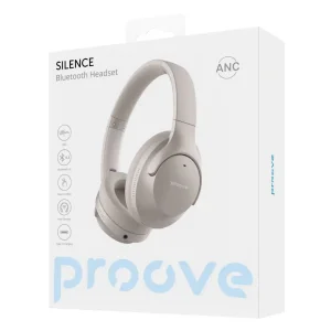 Бездротові навушники Proove Silence with ANC Beige HPSL00010007