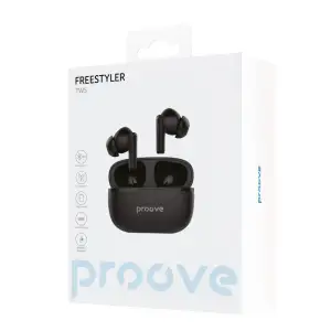 Беспроводные наушники Proove Freestyler TWS Black, TWFS00010001