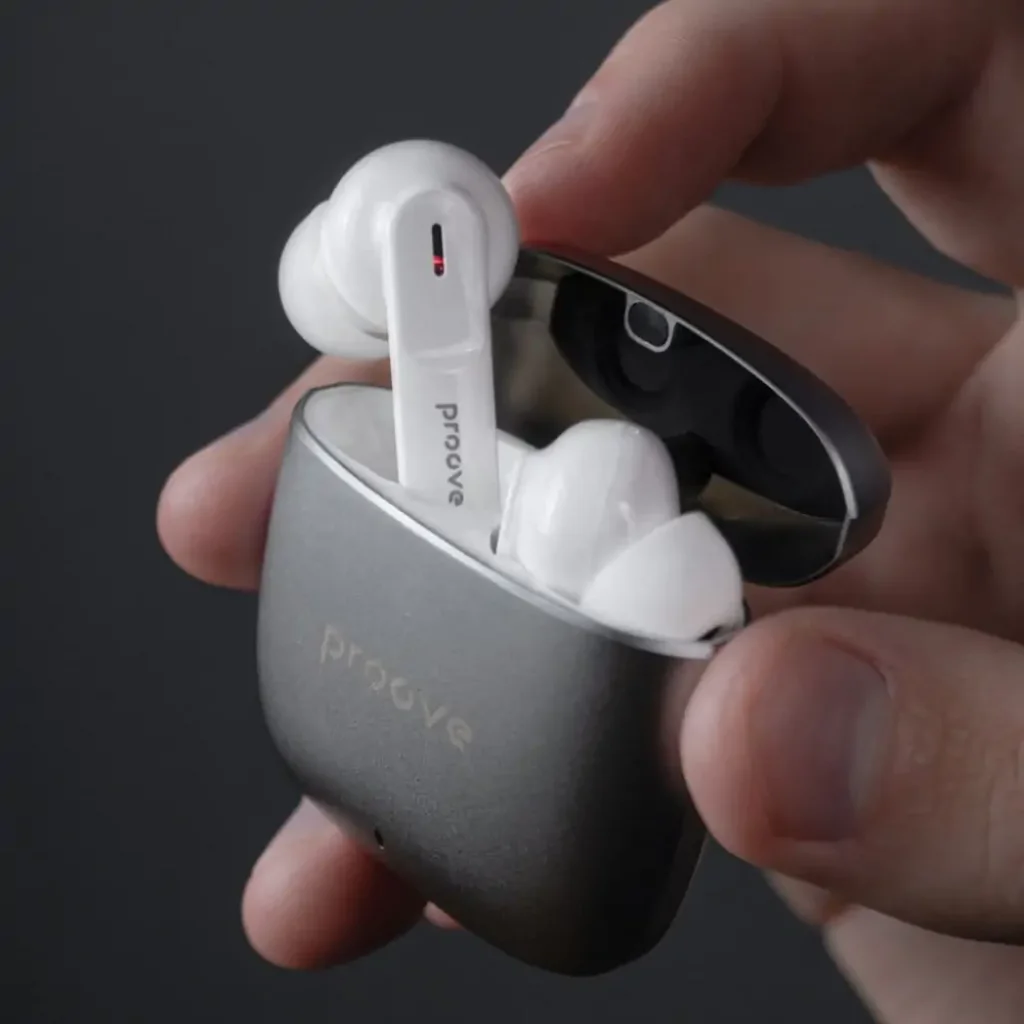 Бездротові навушники Proove Cold Sound TWS Silver/White