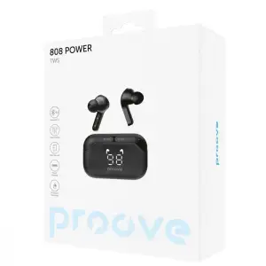 Бездротові навушники Proove 808 Power TWS Black TW8800010001