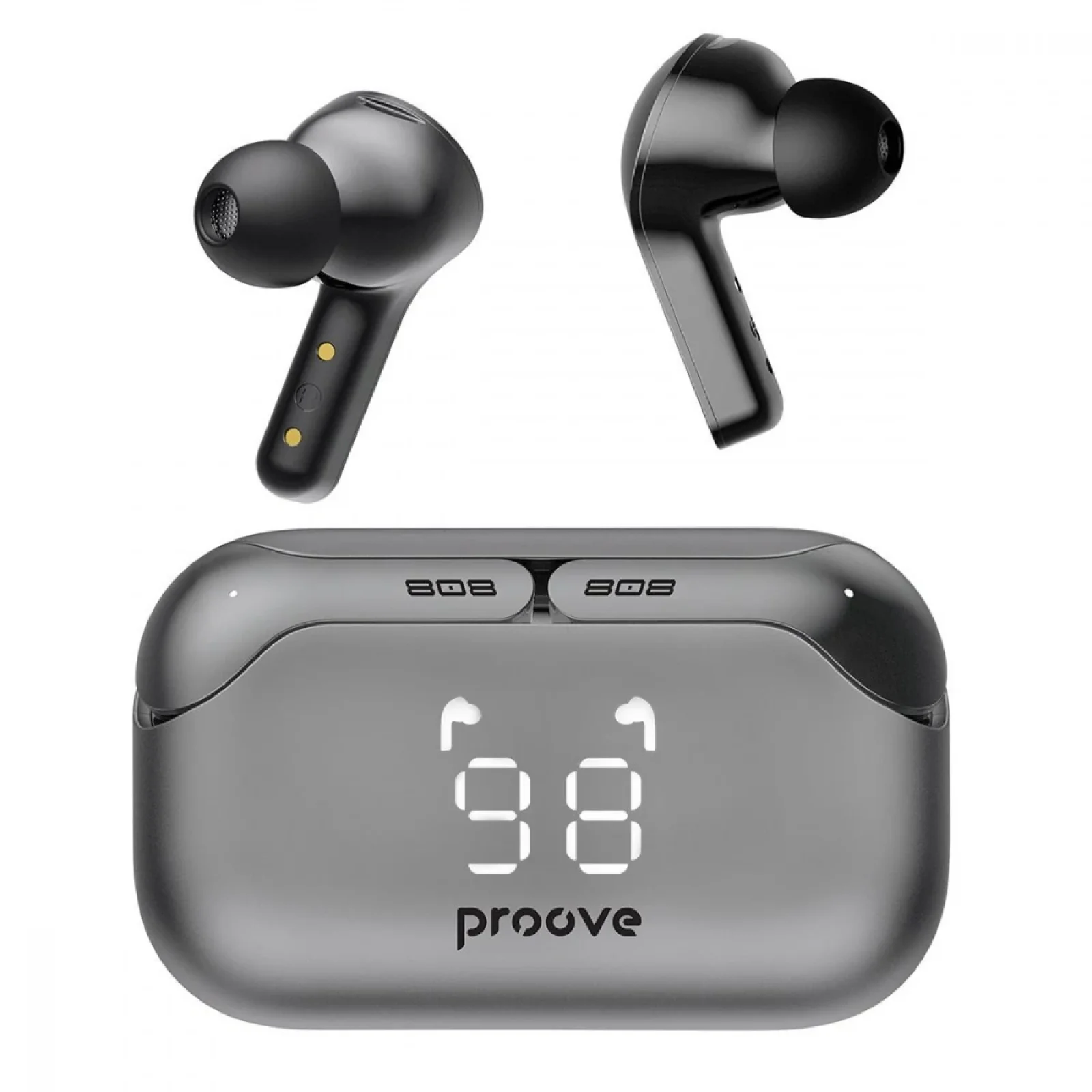 Беспроводные наушники Proove 808 Power TWS Gray TW8800010002