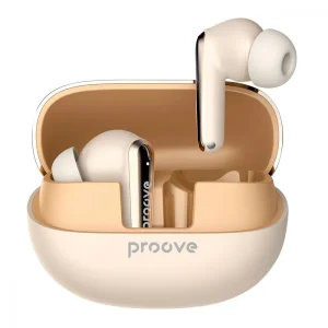 Бездротові навушники Proove Blitz TWS with ANC beige, 55553