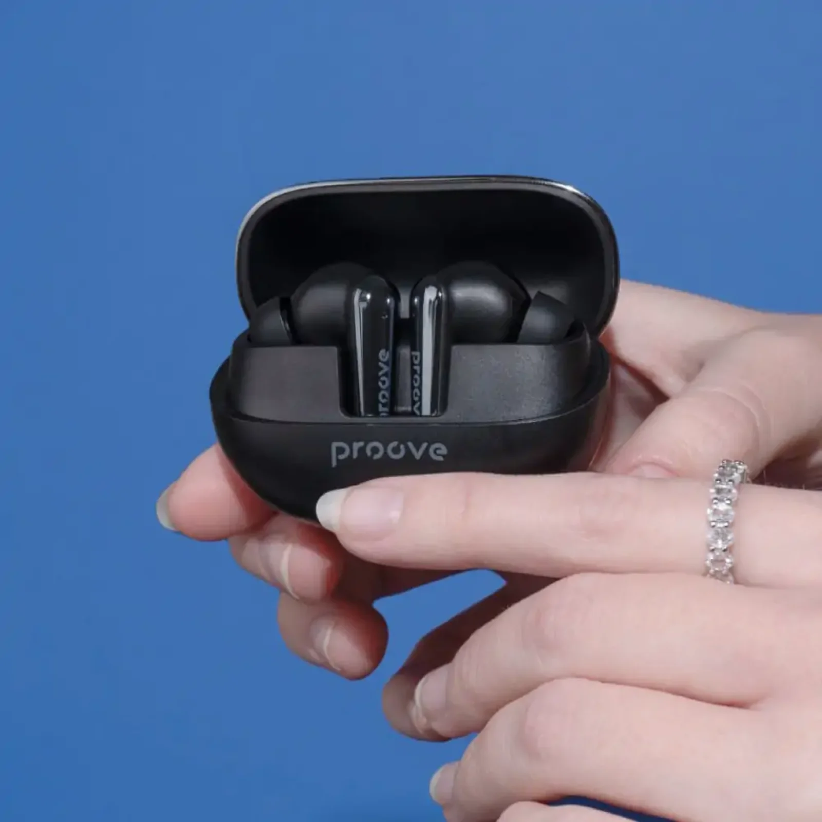 Беспроводные наушники Proove Blitz TWS with ANC beige, 55553