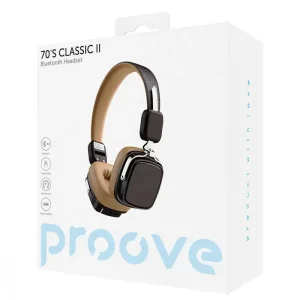 Бездротові навушники Proove 70's Classic II Beige/Brown, HPCL20010010