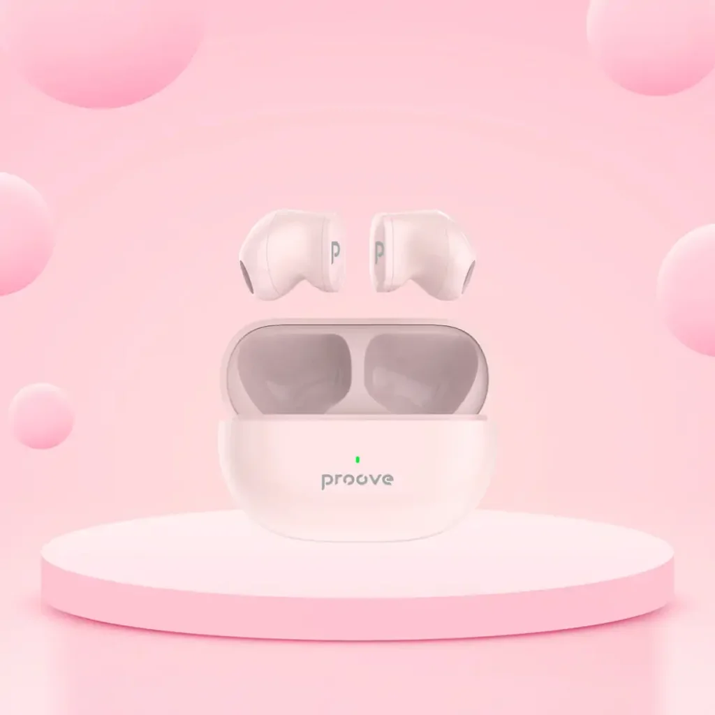 Бездротові навушники Proove Mainstream Mini TWS Peach
