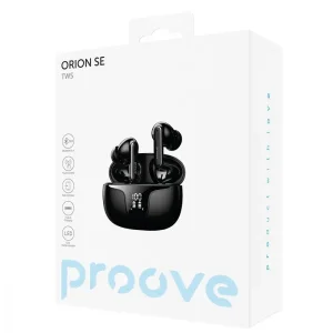 Бездротові навушники Proove Orion SE TWS Black, TWOR20010001