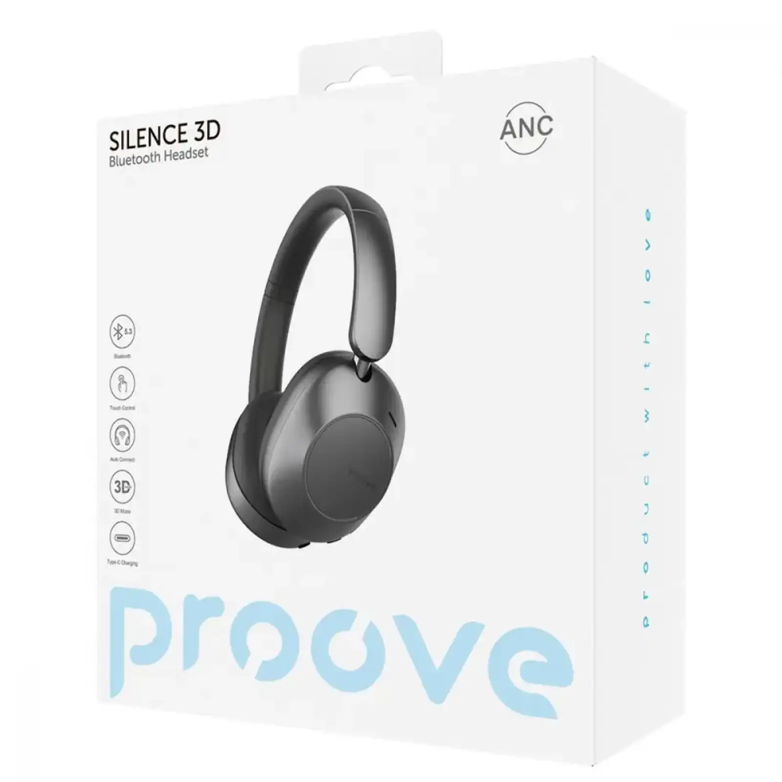 Беспроводные наушники Proove Silence 3D with ANC beige (558130324)