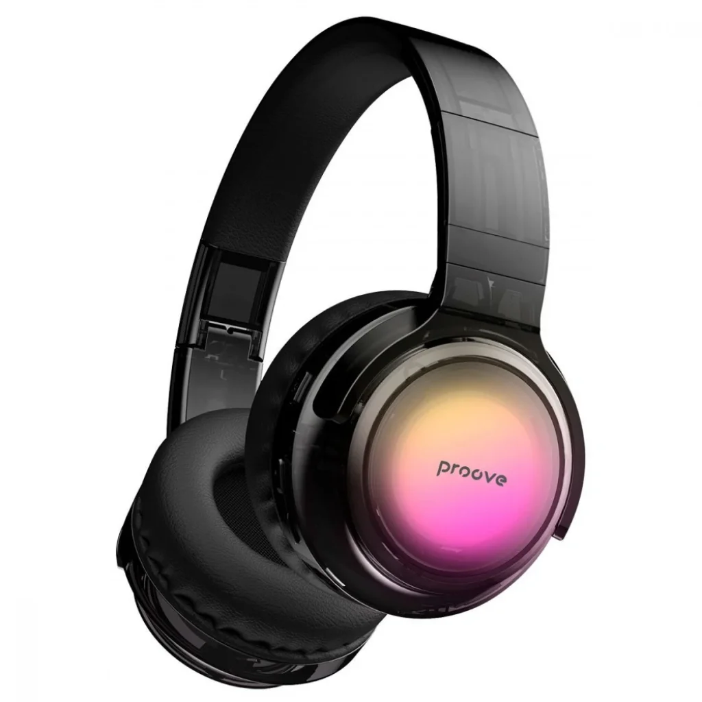 Бездротові навушники Proove Crystal Galaxy Transparent Black, HPCG00010001