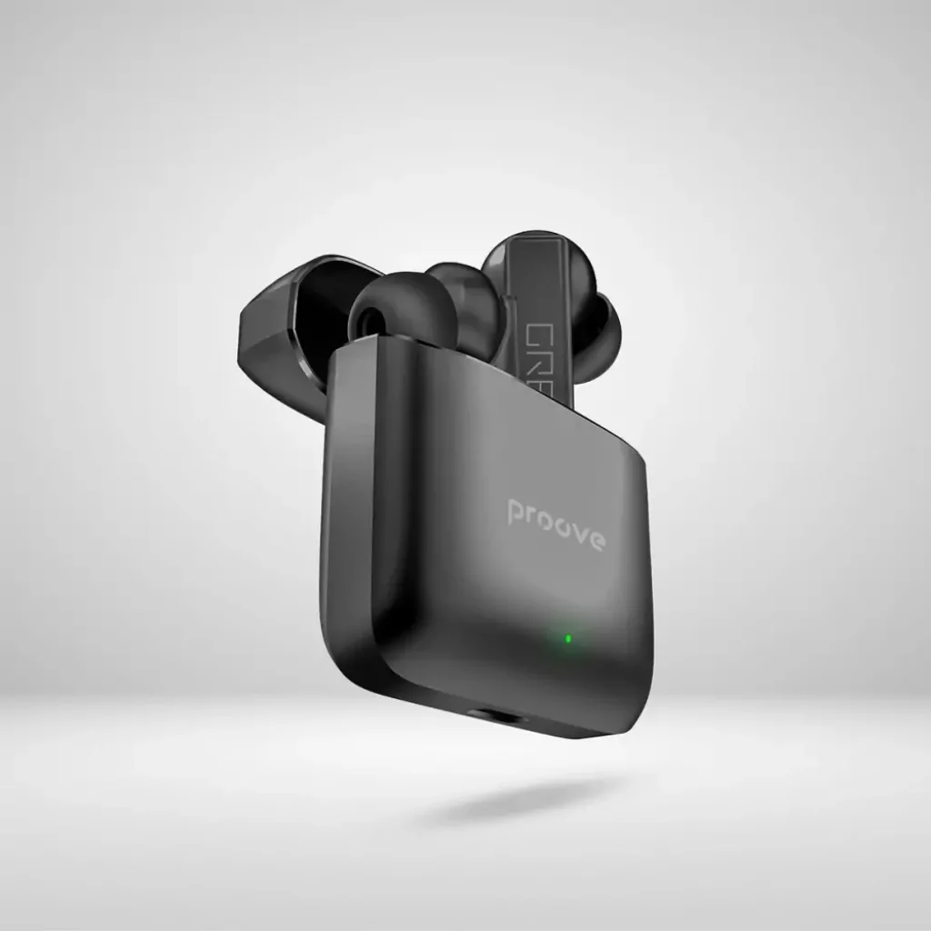 Беспроводные наушники Proove Cold Sound GR8 TWS Black, TWCSGR010001