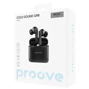 Беспроводные наушники Proove Cold Sound GR8 TWS Gray, TWCSGR010003