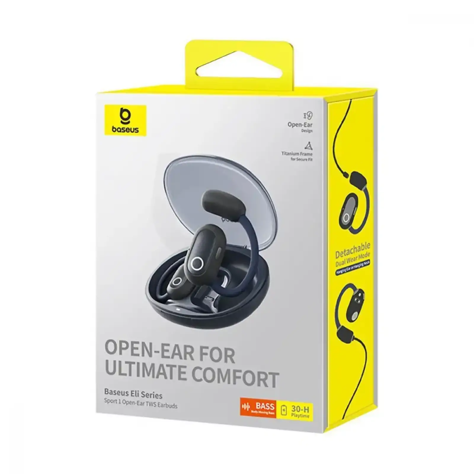 Бездротові навушники Baseus Earbuds Eli Sport Black, A00064400121-00